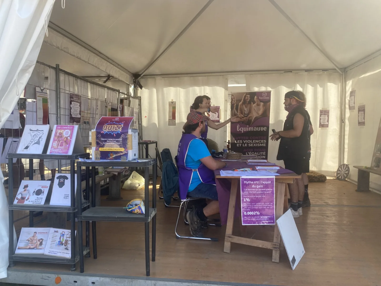 Notre stand de prévention 